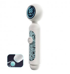 Monster Space Man AV Wand Vibrator (Chargeable - White)